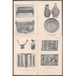 Népművészet témában 20 db kétoldalas, fekete-fehér képtábla + 4 db színes képtábla, Lükő Gábor: A magyar lélek formái c...