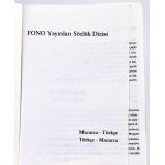 Ertugrul Özkan - Ildiko Özkan: Macarca cep sözlügü. Magyar zsebszótár. Macarca-Türkce, Türkce-Macarca. 1994...