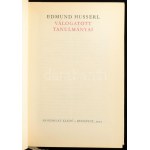 Edmund Husserl válogatott tanulmányai Gondolat Kiadó, 1972. Kiadói egészvászon kötés...