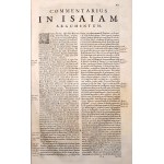 [Steen, Cornelis Cornelissen, van den] Cornelius a Lapide: Commentaria In Quatuor Prophetas Maiores. Auctore R. P...