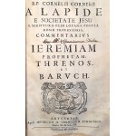 [Steen, Cornelis Cornelissen, van den] Cornelius a Lapide: Commentaria In Quatuor Prophetas Maiores. Auctore R. P...