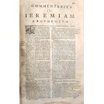 [Steen, Cornelis Cornelissen, van den] Cornelius a Lapide: Commentaria In Quatuor Prophetas Maiores. Auctore R. P...