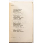 Márai Sándor: Emberi hang. Versek. Kosice, 1921. Globus, 164+(2) p...