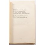 Márai Sándor: Emberi hang. Versek. Kosice, 1921. Globus, 164+(2) p...
