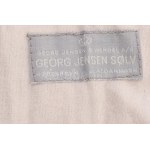 Georg Jensen dán ezüst gyűjtői evőeszközökhöz való tartozékok 4 db díszdoboz, 5 ismertető, egy puha tok...