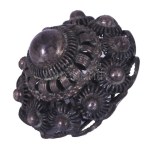 Ezüst (Ag) pitykegomb, jelzés nélkül, nettón 4,6g