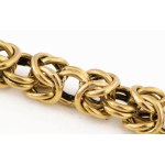 Arany (Au) karlánc, 14k, jelzett, h: 20 cm, nettó 11,8g