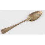 Ezüst (Ag) kanál, h: 10,5 cm, jelzett, nettó 10,8g