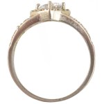 Ezüst (Ag) gyűrű, jelzett 2,28 g m: 58