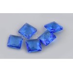 5 db szintetikus zafír kb 2,5 ct / db