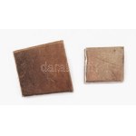 Palládium lapka két darab (Pd) jelzettek, össz 1,55 g