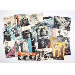 A collection of 32 postwar film programs in the Polish language