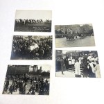 Collection of 55 photos 1919 - Greater Poland Uprising - Pilsudski in Poznan - Parade to Malta - Oath of Troops - Funeral of Cittadini - Photographer Kazimierz Greger RARE!