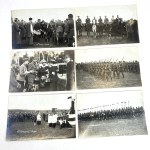Collection of 55 photos 1919 - Greater Poland Uprising - Pilsudski in Poznan - Parade to Malta - Oath of Troops - Funeral of Cittadini - Photographer Kazimierz Greger RARE!