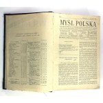 Polish Thought 1906/1907 Głos Polski 1907 RARE!