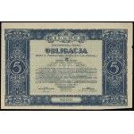 Republic of Poland (1918-1939), set of 3 bonds, 1920-1931, Warsaw