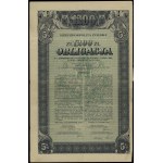 Republic of Poland (1918-1939), 5% railroad loan conversion bond for 1,200 zlotys, 1926, Warsaw