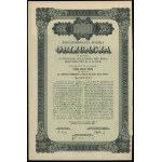 Republic of Poland (1918-1939), 7% railroad loan conversion bond for 500 zlotys, 1930, Warsaw