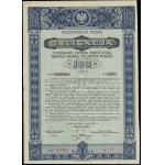 Republic of Poland (1918-1939), 2 x bond of 3% premium investment loan for 100 zlotys in gold, 1.05.1935, Warsaw