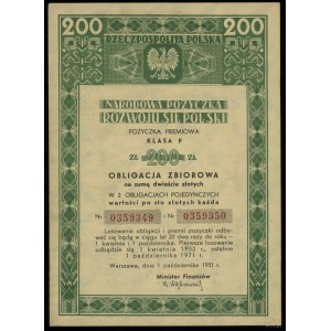 Poland, set of 4 securities, 1924-1951