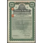 Poland, 7% stabilization loan for £100, 1927