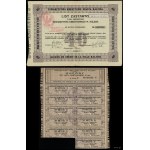 Credit Society of the City of Kalisz, set of 3 mortgage bonds, 1925-1928, Kalisz