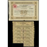 Credit Society of the City of Kalisz, set of 3 mortgage bonds, 1925-1928, Kalisz