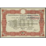 Poznań Credit Lands, set: 4% conversion pledge letter for 10 and 100 zlotys, 1.07.1925, Poznań