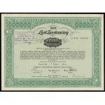 Poznańskie Ziemstwo Kredytowe, 4 1/2 % mortgage bond for 1,000 zlotys, 1.07.1935, Poznań