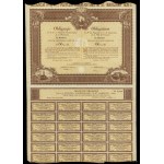 Conversion Loan of M. St. Warsaw, 4 1/2% loan for 66 zlotys and 50 grosz, 1.06.1931, Warsaw