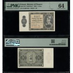 Poland, 1 zloty, 1.10.1938, IL