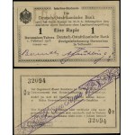 German East Africa, 1 rupee, 1.02.1916