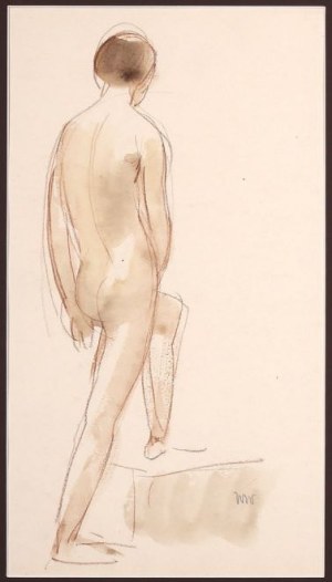 Wojciech Weiss, Modelka w pracowni
