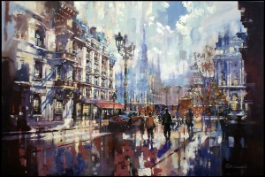 Piotr Zawadzki, Metropolis. Paris Dream III, 2019