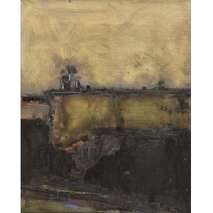 Jacek SIENICKI (1928-2000), Roofs, 1995
