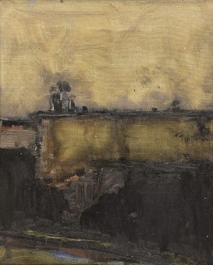 Jacek SIENICKI (1928-2000), Dachy, 1995