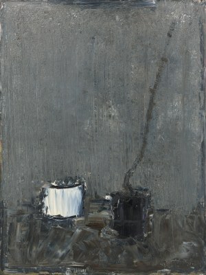 Jacek SIENICKI (1928-2000), Martwa natura z białym garnkiem