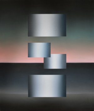 Katarzyna ŚRODOWSKA (ur. 1971), Fragmenty-kompozycja geometryczna, 2025