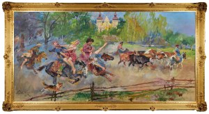 Wojciech KOSSAK (1856-1942), Jasyr tatarski [Branka tatarska], 1941