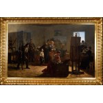 Antoni JEZIERSKI (1859-1939), In the artist