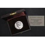 Italy. 1974 Collectible Reproduction of a Decadrachm 40,54 grams .925 Silver