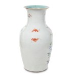 Unusual vase decorated with a cat, China, Unusual vase decorated with a cat, China
