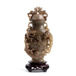 Jade vase, China, Jade vase, China