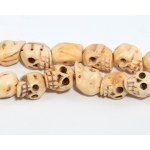 Lot of three necklaces with skulls, Tibet, Lot of three necklaces with skulls, Tibet