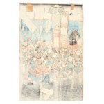 Woodcut by Utagawa Kuniyoshi, Japan, Woodcut by Utagawa Kuniyoshi, Japan