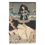 Woodcut by Utagawa Kunisada, Japan, Woodcut by Utagawa Kunisada, Japan