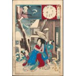 Woodcut by Utagawa Kunisada II, Japan, Woodcut by Utagawa Kunisada II, Japan