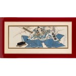 Woodcut by Utagawa Kuniyoshi, Japan, Woodcut by Utagawa Kuniyoshi, Japan