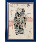 Woodcut by Utagawa Toyokuni, Japan, Woodcut by Utagawa Toyokuni, Japan