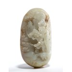 Fine white jade carving, China, Fine white jade carving, China
